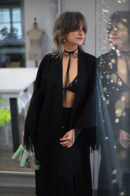 Kimono Monica Black